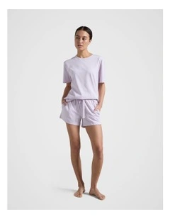 Dream Sleep Short Set in Lilac