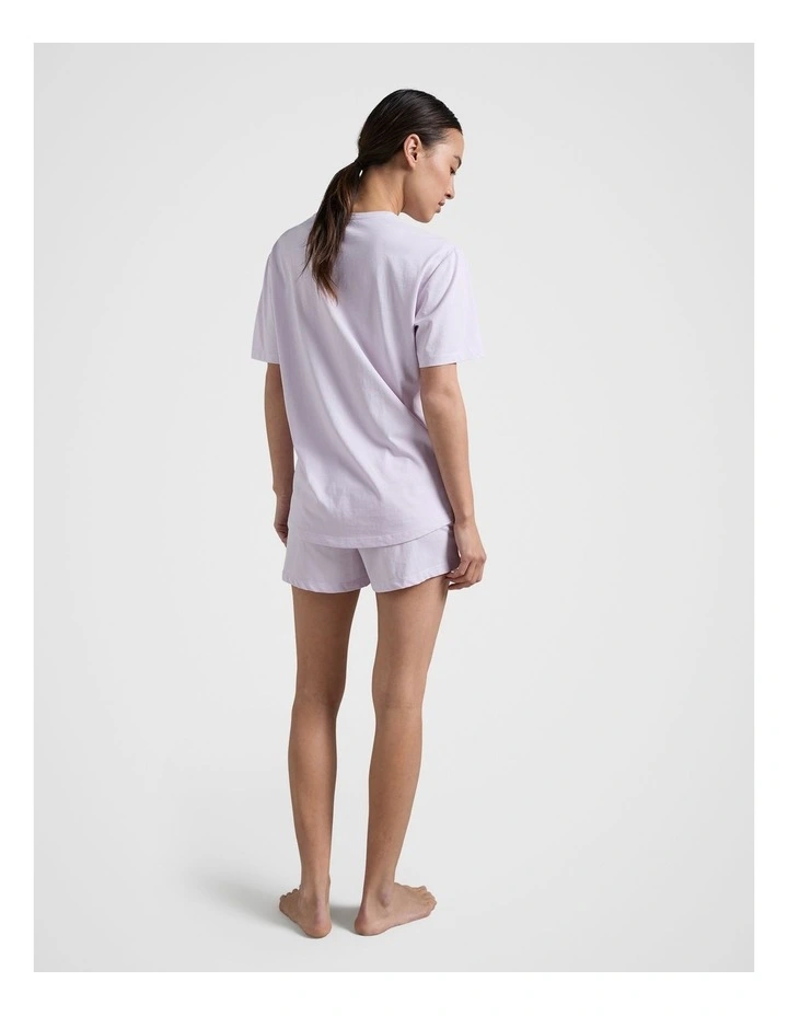 Dream Sleep Short Set in Lilac image 2