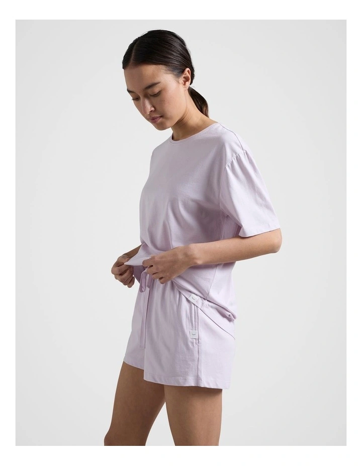 Dream Sleep Short Set in Lilac image 3