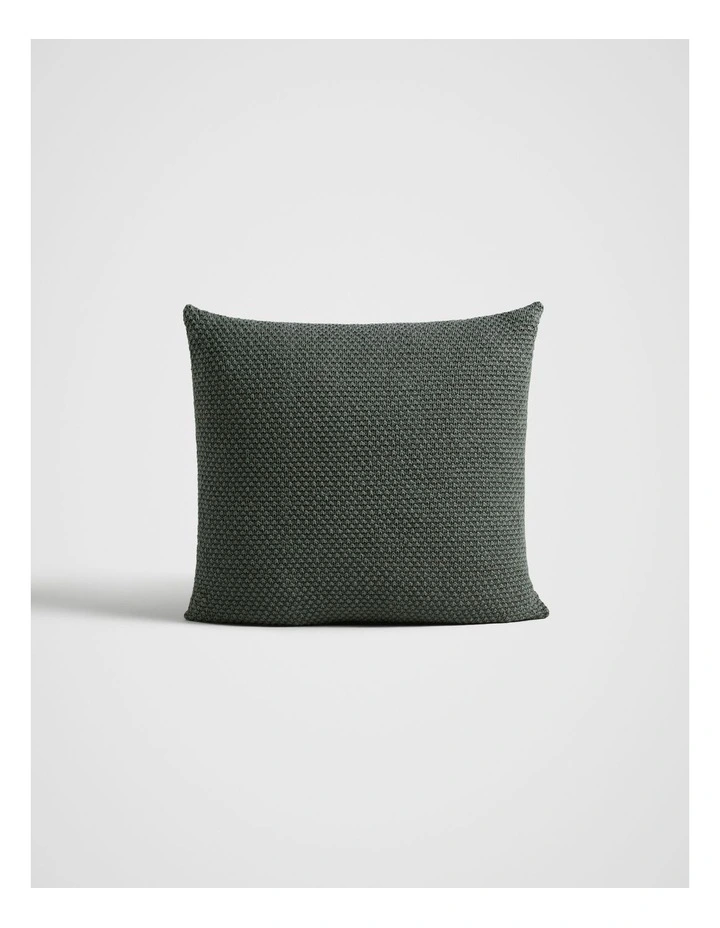 Textured Cushion Cover in Leaf image 1