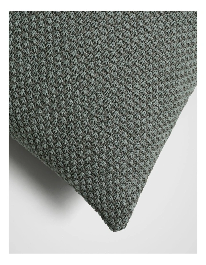 Textured Cushion Cover in Leaf image 3