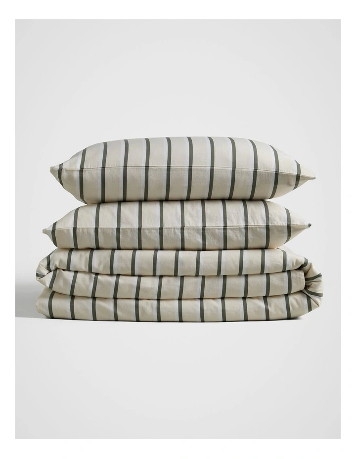 Wonder Standard Pillow Covers in Leaf image 3