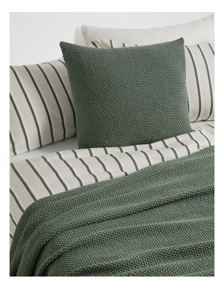 Textured Throw in Leaf image 2