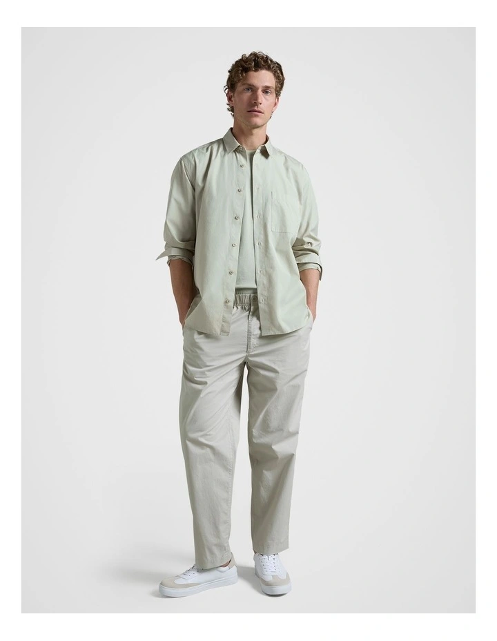 Classic Shirt in Sage image 3