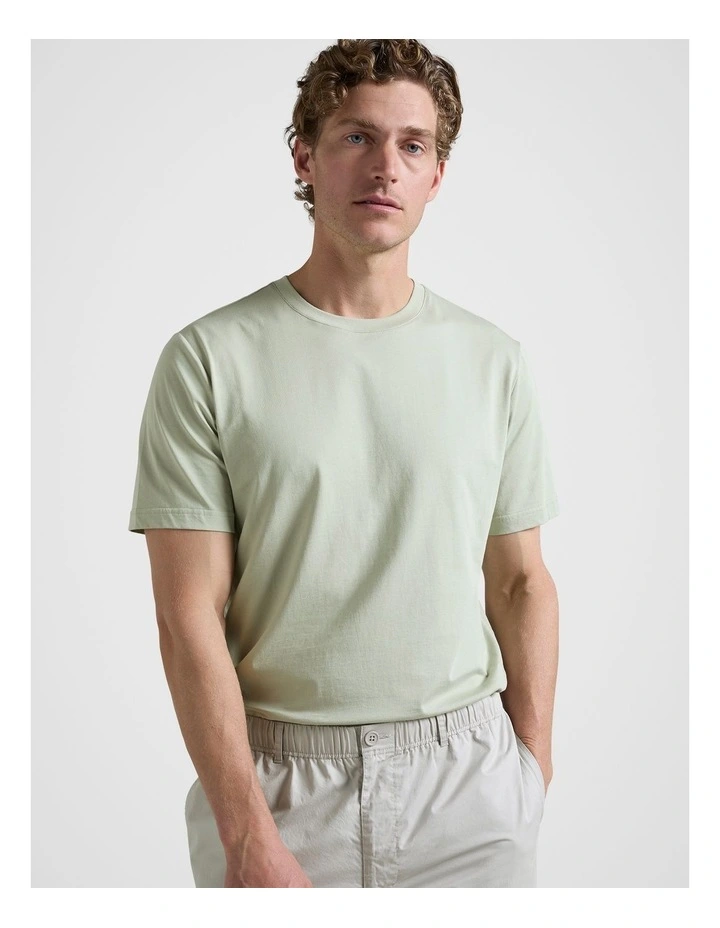 Classic Tee in Sage image 1