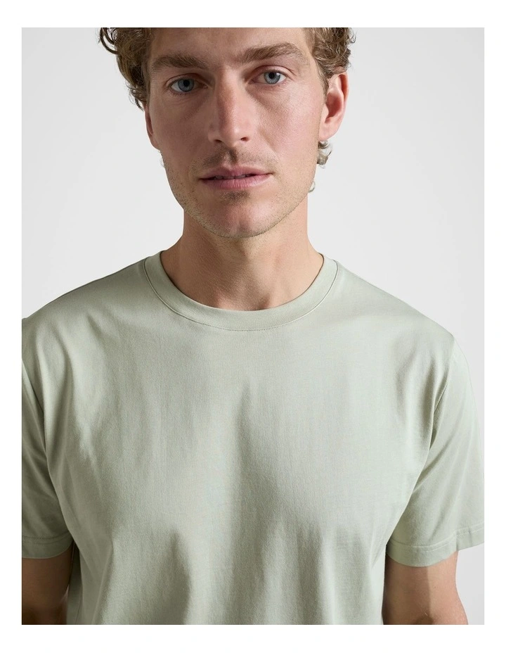 Classic Tee in Sage image 4
