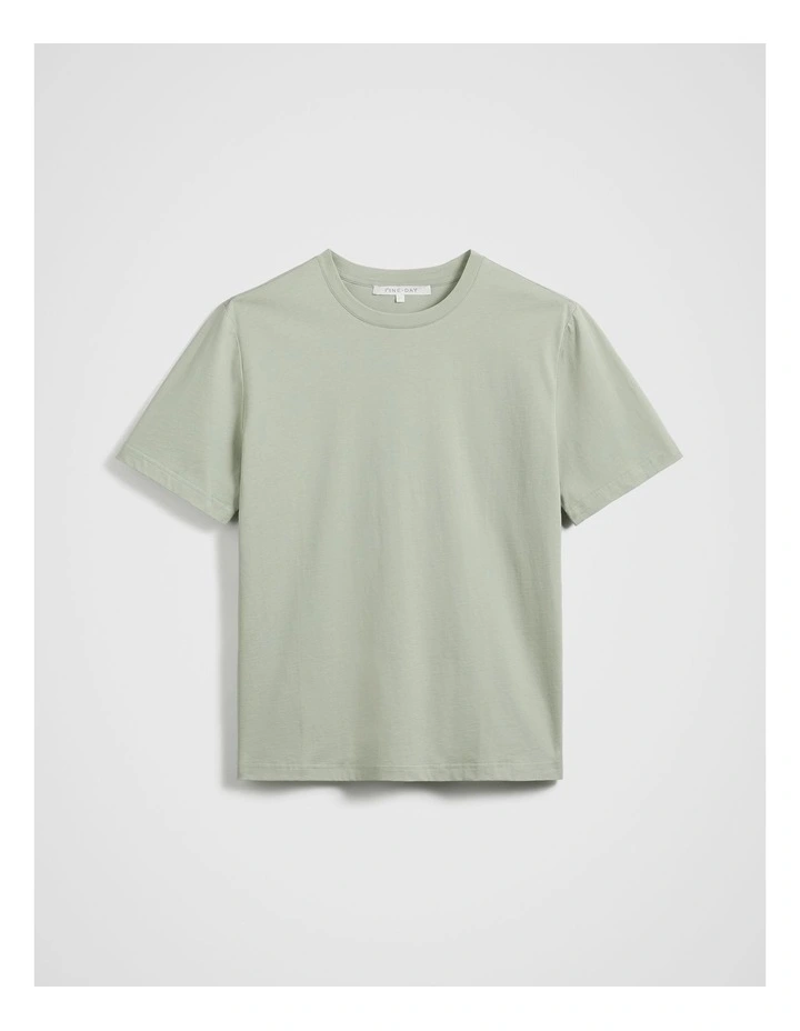 Classic Tee in Sage image 5