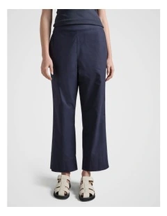 Straight Leg Pant in Navy