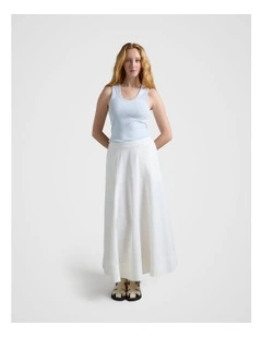 Rib Tank in Light Blue