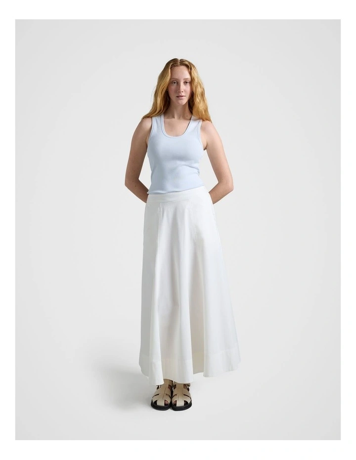 Rib Tank in Light Blue image 1