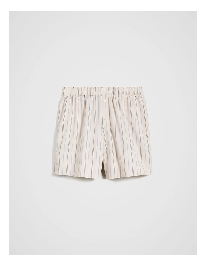 Stripe Short in Natural image 5