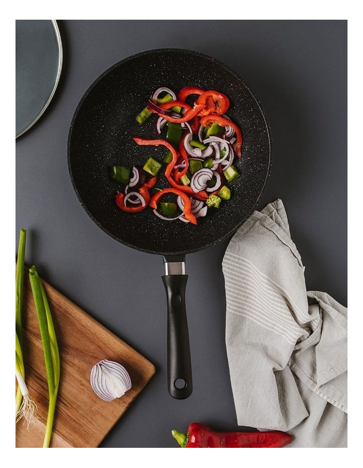 Baccarat STONE Wok With Lid 28cm in Grey image 6