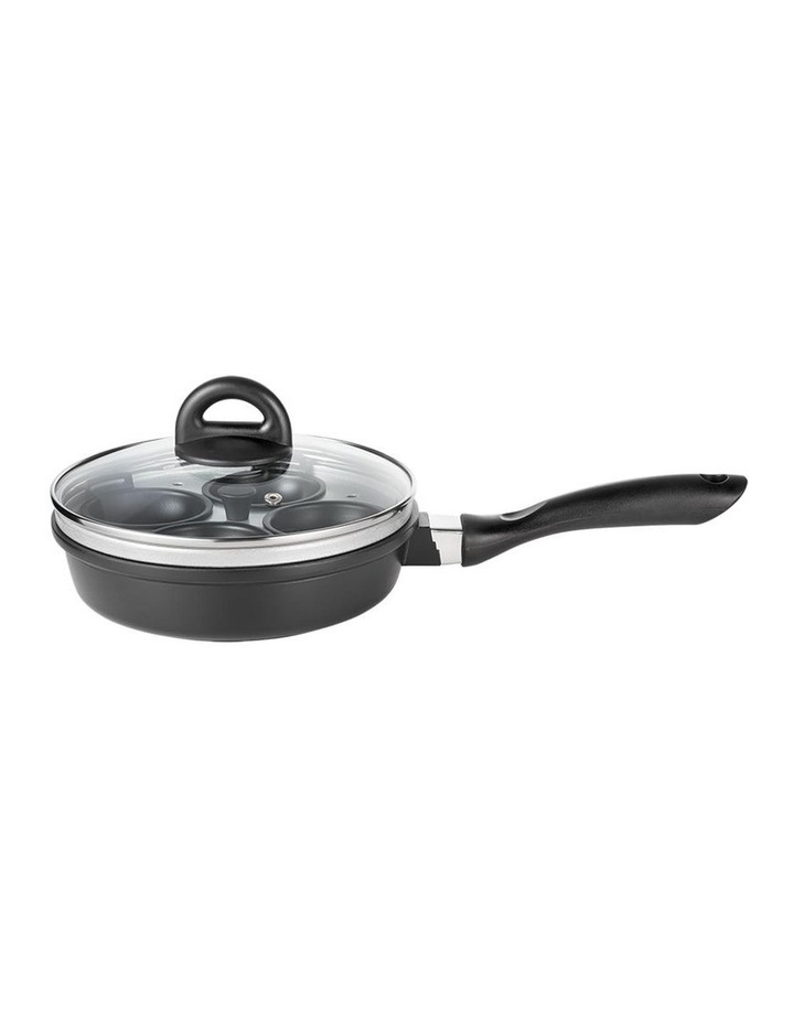 Baccarat STONE Egg Poacher With Lid in Black image 2