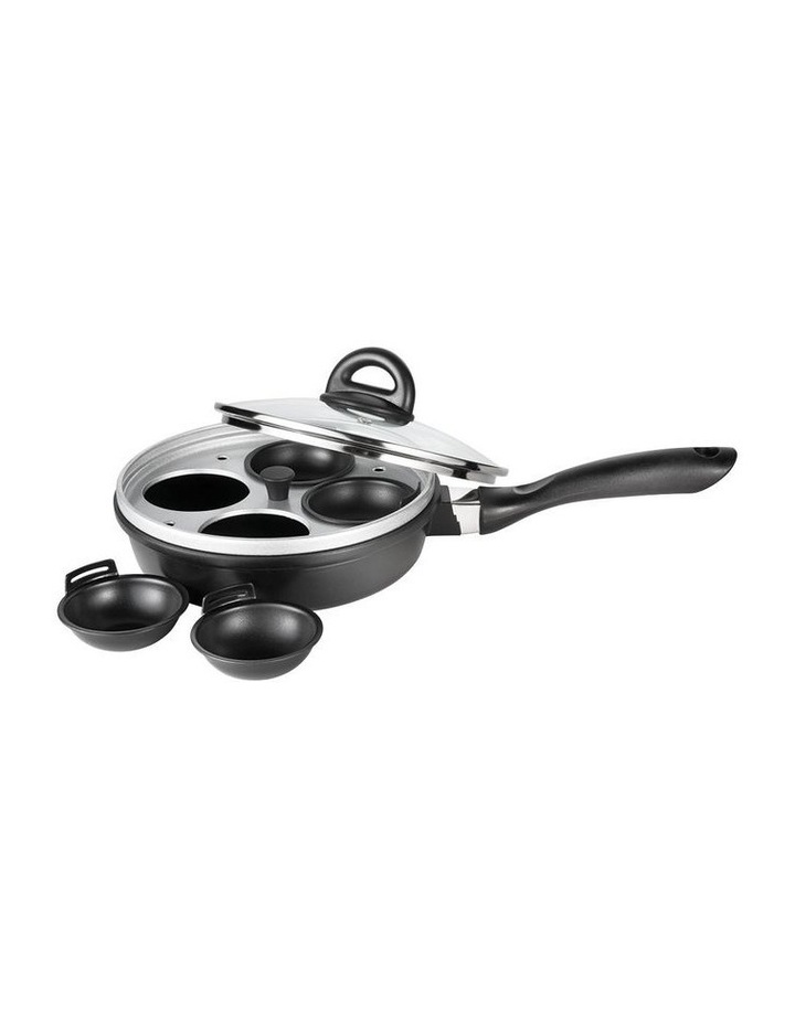Baccarat STONE Egg Poacher With Lid in Black image 3