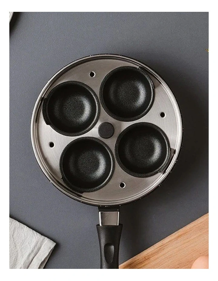 Baccarat STONE Egg Poacher With Lid in Black image 4
