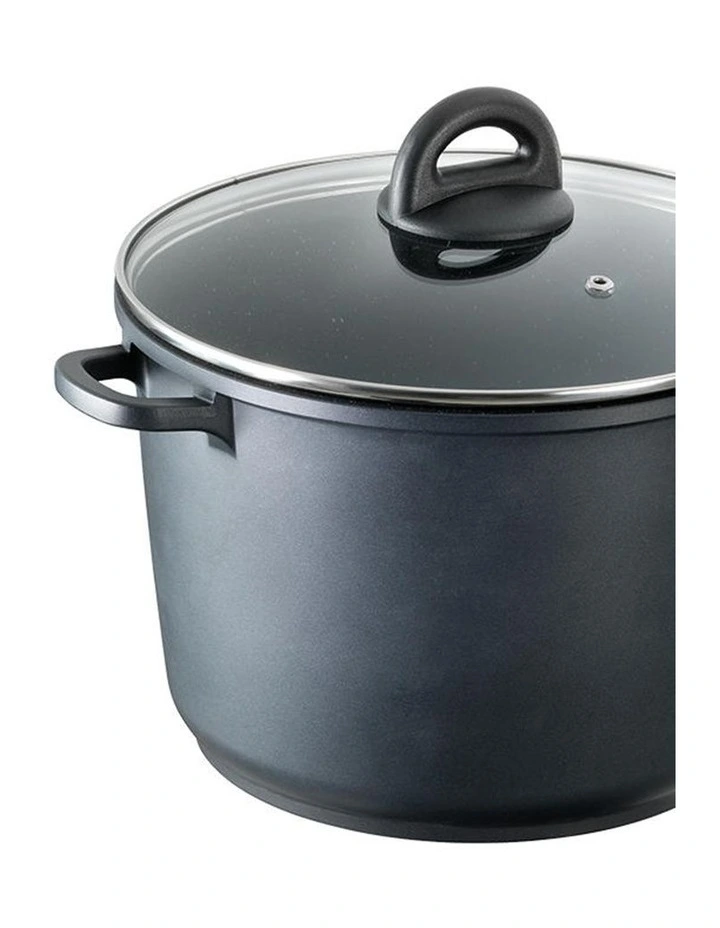 Baccarat STONE Stock Pot With Lid 24cm in Grey image 2