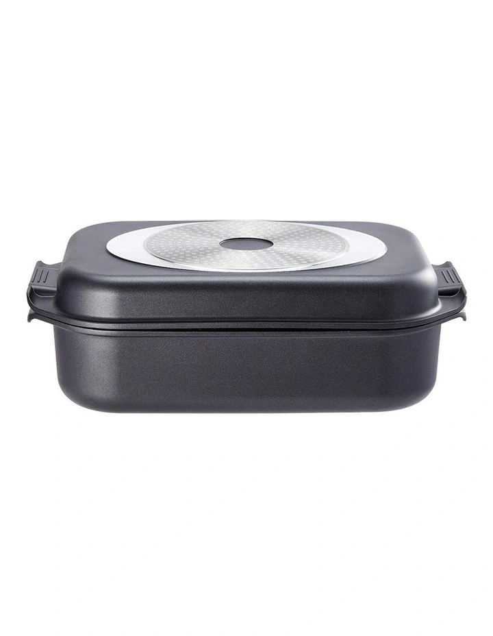 Baccarat STONE Roast & Grill 2 Piece Set 34cm x 24cm in Grey image 1