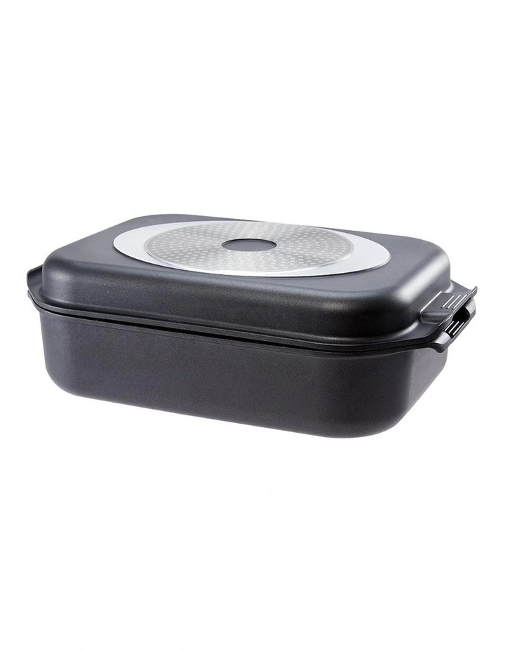 Baccarat STONE Roast & Grill 2 Piece Set 34cm x 24cm in Grey image 2