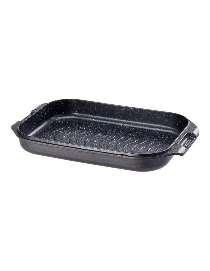 Baccarat STONE Roast & Grill 2 Piece Set 34cm x 24cm in Grey image 4
