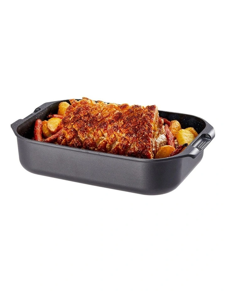 Baccarat STONE Roast & Grill 2 Piece Set 34cm x 24cm in Grey image 5