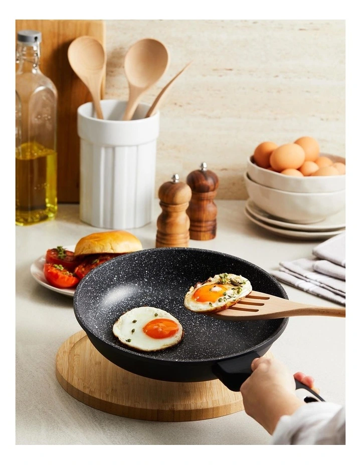Baccarat Granite Fry Pan 30cm in Black image 4