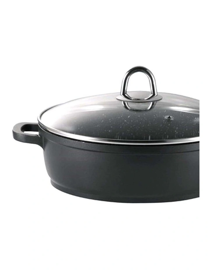 Baccarat Granite Saute Pan With Lid 32cm image 2