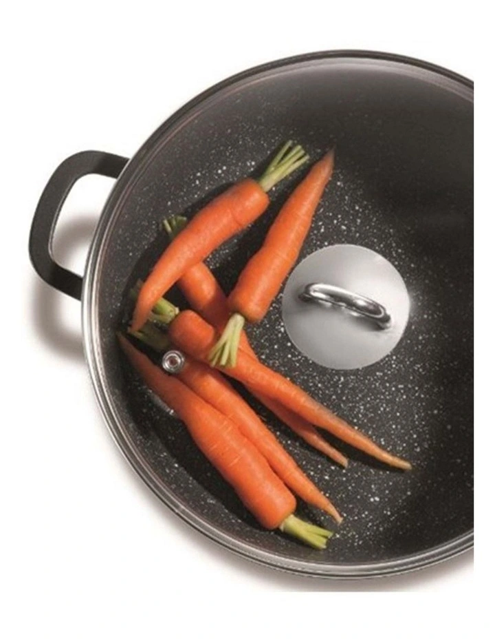 Baccarat Granite Saute Pan With Lid 32cm image 5