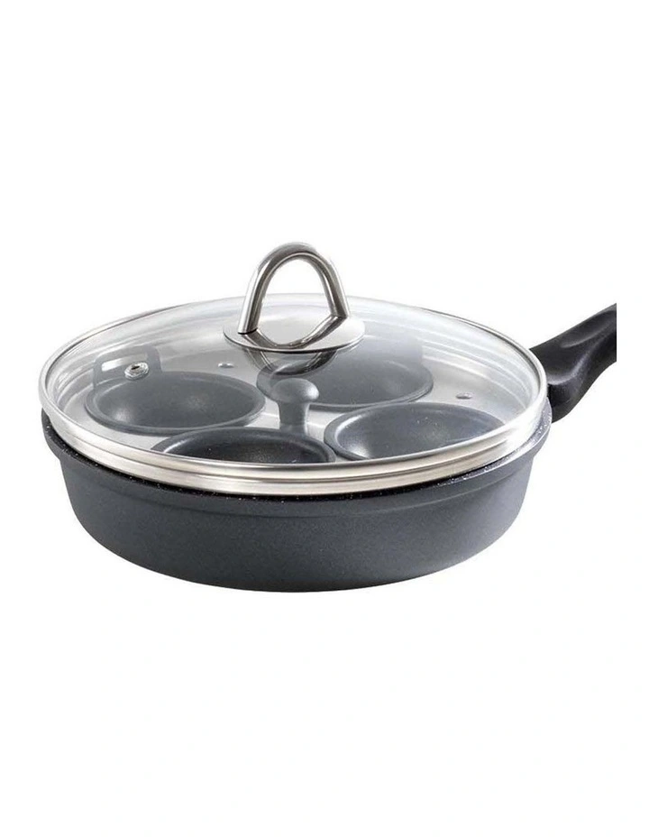 Baccarat Granite Egg Poacher With Lid image 2