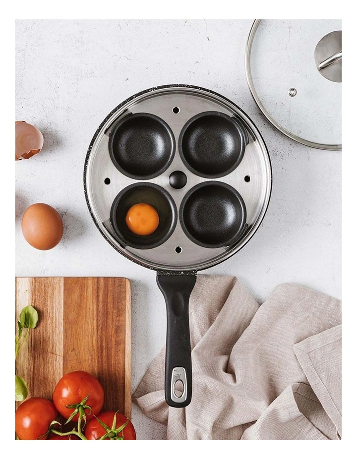 Baccarat Granite Egg Poacher With Lid image 6