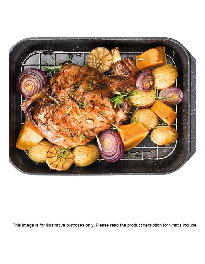 Baccarat Granite Roaster 34cm in Black image 3