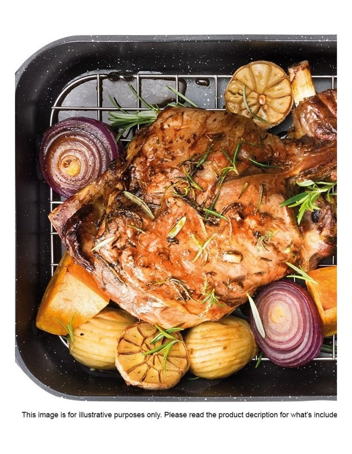 Baccarat Granite Roaster 34cm in Black image 5