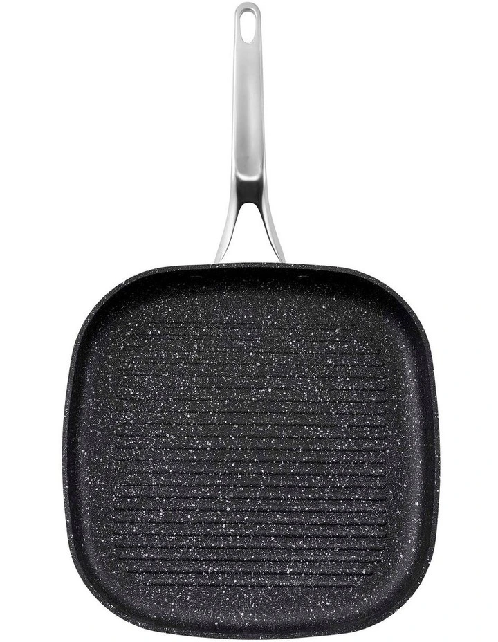 Baccarat Rock Grill Pan 28cm in Grey image 1