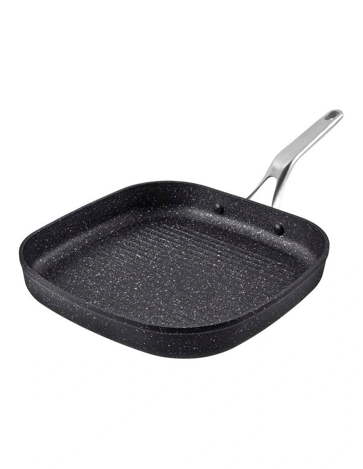 Baccarat Rock Grill Pan 28cm in Grey image 2