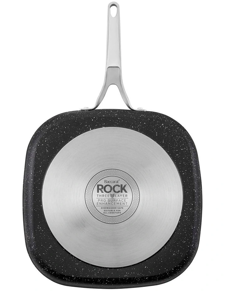 Baccarat Rock Grill Pan 28cm in Grey image 4