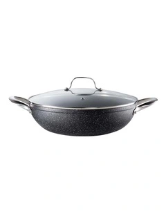 Baccarat ROCK All Pan With Lid 32cm in Black