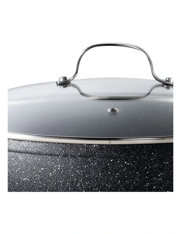 Baccarat ROCK All Pan With Lid 32cm in Black image 4