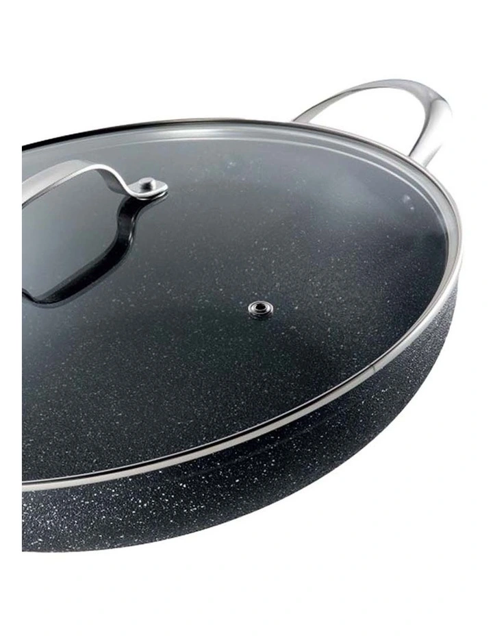 Baccarat ROCK All Pan With Lid 32cm in Black image 5