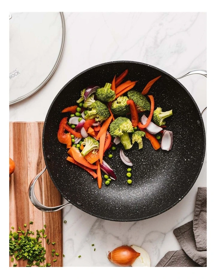 Baccarat ROCK All Pan With Lid 32cm in Black image 6