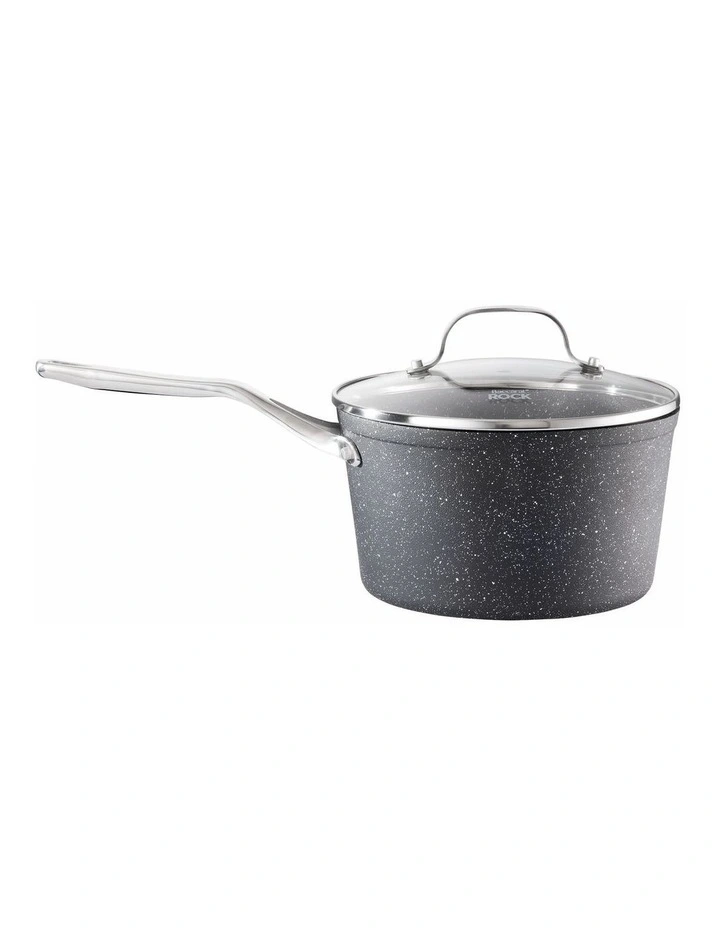 Baccarat ROCk Saucepan With Lid 20cm in Grey image 2