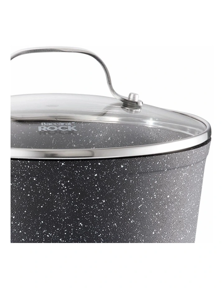 Baccarat ROCk Saucepan With Lid 20cm in Grey image 3