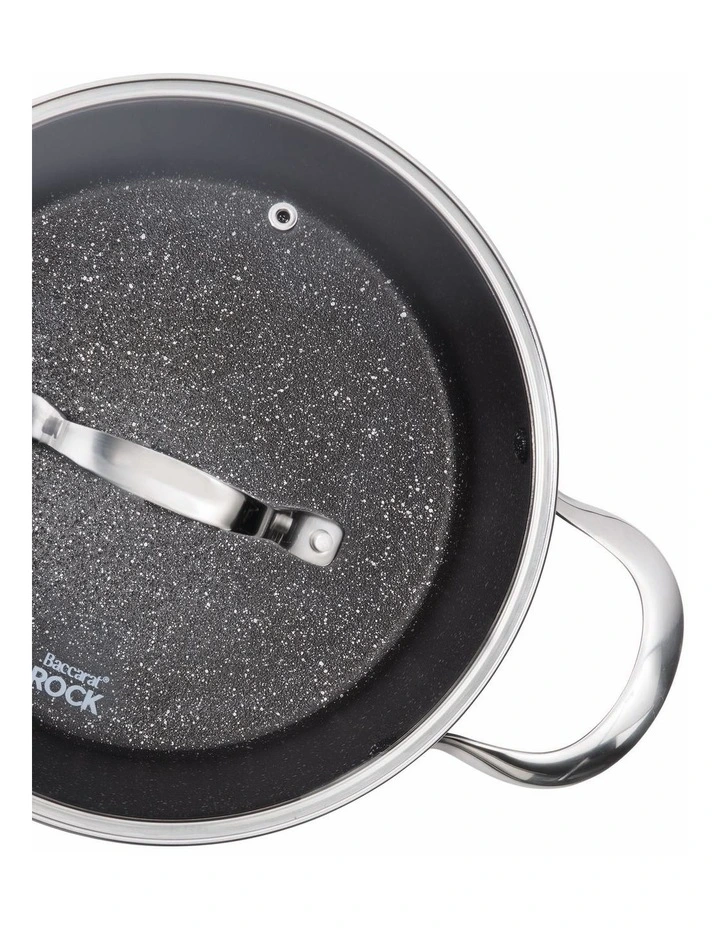 Baccarat ROCK Casserole 24cm in Grey image 4