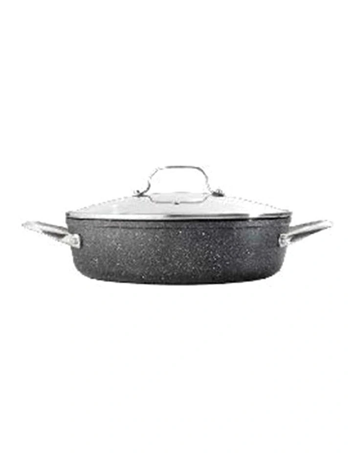 Baccarat Rock Saute Pan With Lid 28cm in Grey image 1