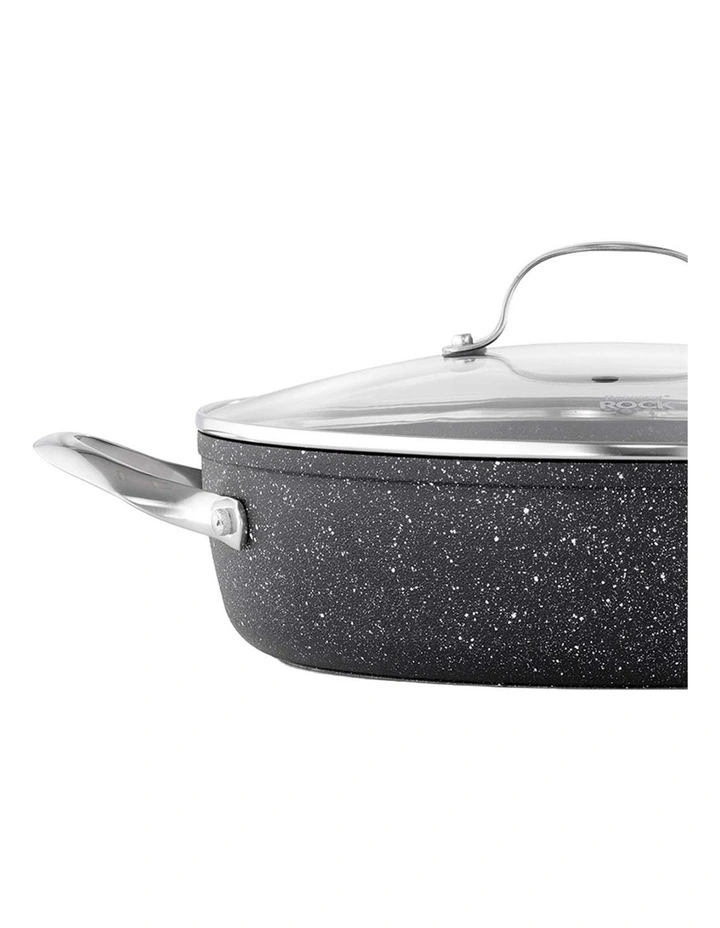 Baccarat ROCK Saute Pan With Lid 28cm in Grey image 4