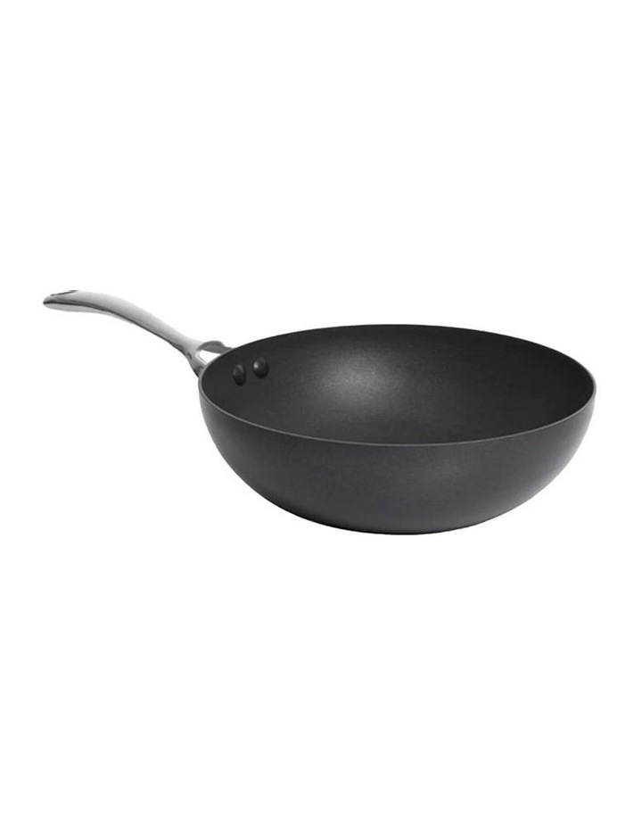 Baccarat iD3 Hard Anodised Stir Fry Pan 28cm in Black image 1