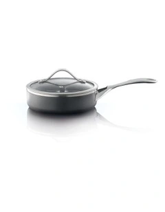 Baccarat iD3 Hard Anodised Egg Poacher With Lid 20cm in Black