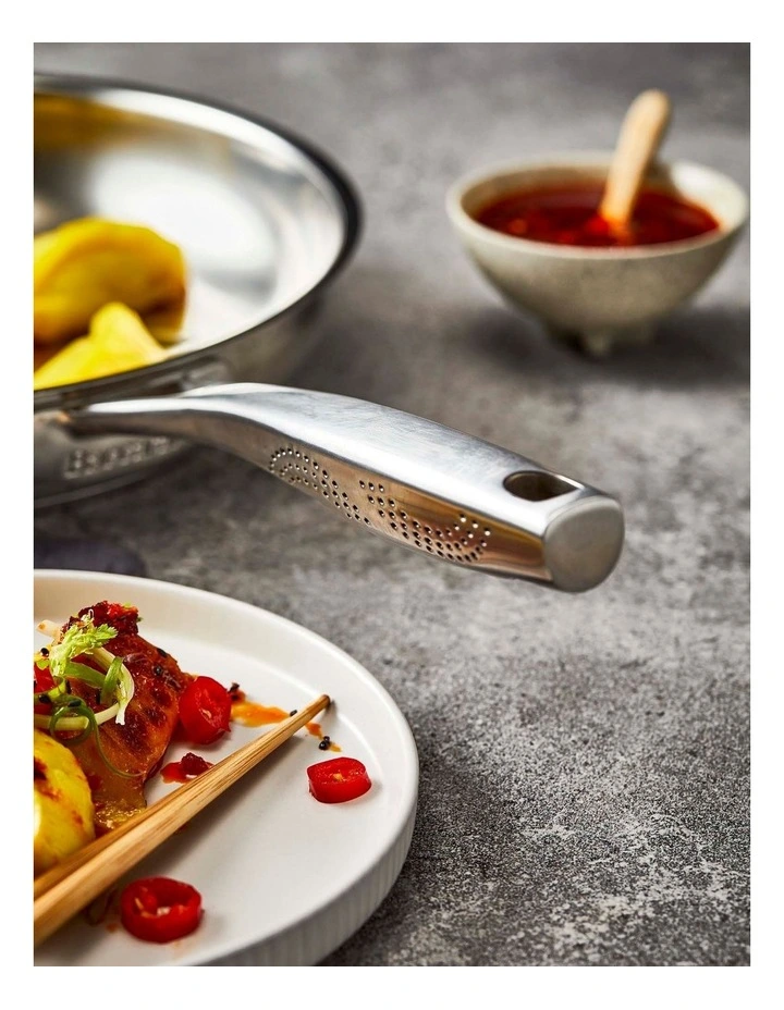 Baccarat iD3 Stainless Steel Frypan 26cm in Silver image 5