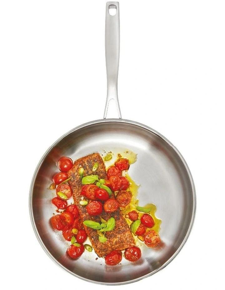 Baccarat iD3 Stainless Steel Frypan 28cm in Silver image 2
