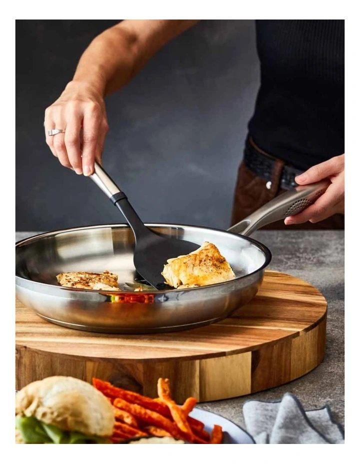 Baccarat iD3 Stainless Steel Frypan 28cm in Silver image 3