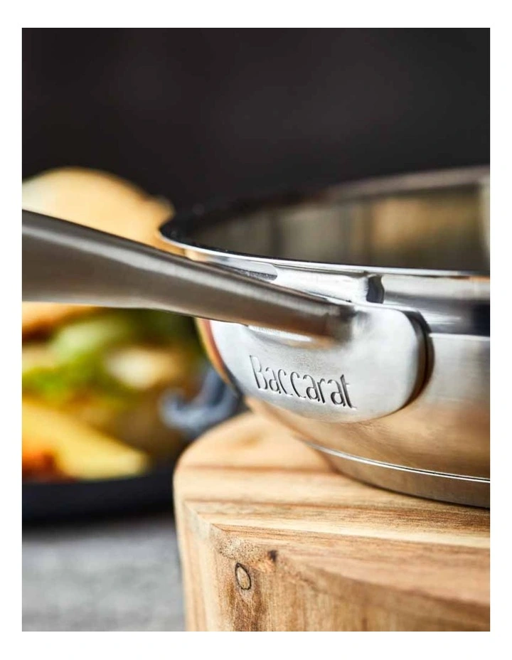 Baccarat iD3 Stainless Steel Frypan 28cm in Silver image 5