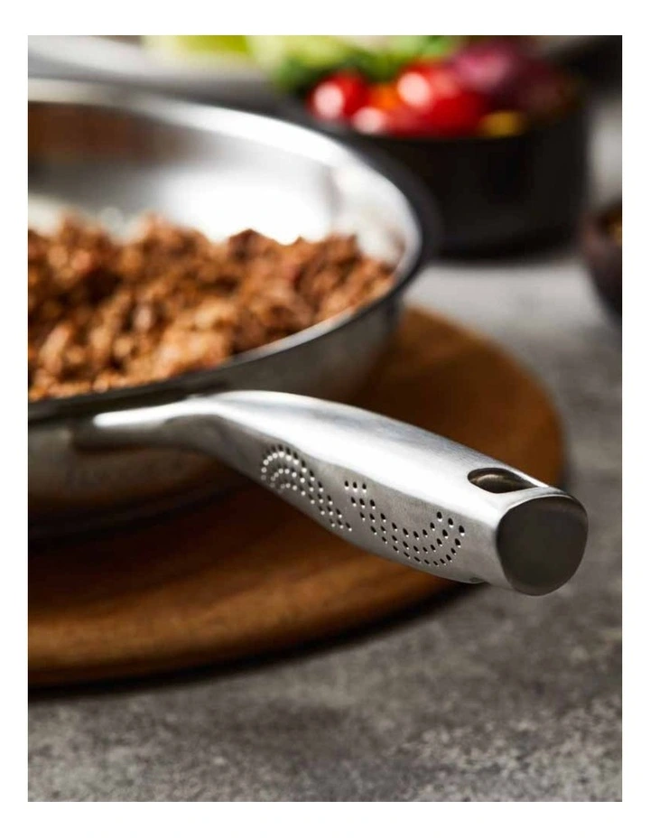 Baccarat id3 Stainless Steel Frypan 30cm in Silver image 4